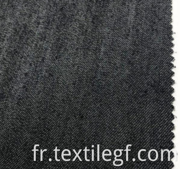 Deep Navy Denim Bonded Fabric